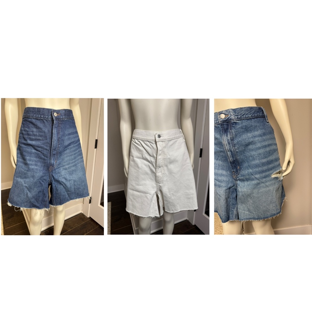 Old Navy denim shorts - Lot, 3 pairs size 26